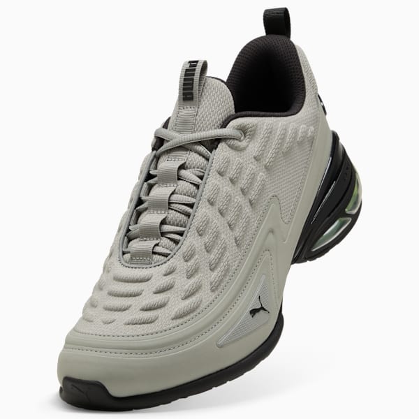 Meza Sneakers, Smokey Gray-PUMA Black-Fizzy Light-Mint Melt, extralarge