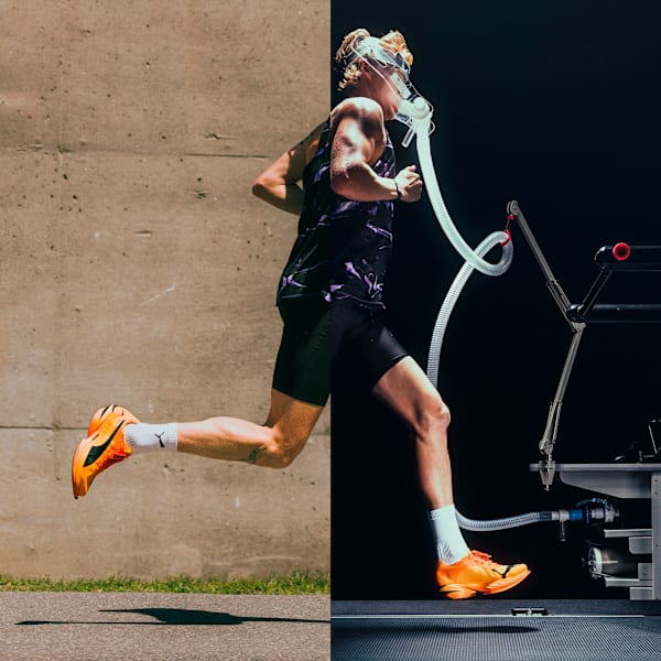 Tenis de running FAST-R NITRO™ Elite 3 para hombre, Heat Fire-Sun Stream, extralarge