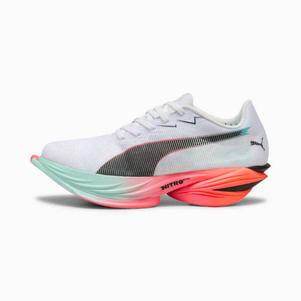 FAST-R NITRO™ Elite 3 Running Shoes Women, PUMA White-Glowing Red-Mint Melt, extralarge