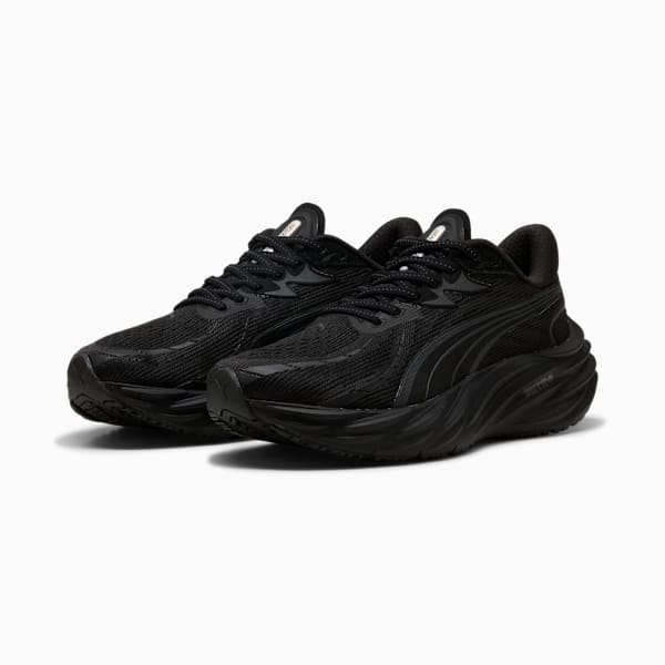 Velocity Nitro™ 4 Wide Running Shoes Women, PUMA Black, extralarge