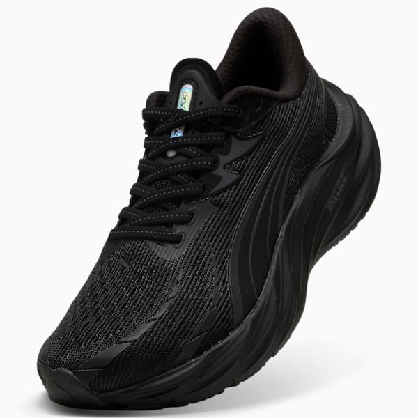 Velocity Nitro™ 4 Wide Running Shoes Women, PUMA Black, extralarge