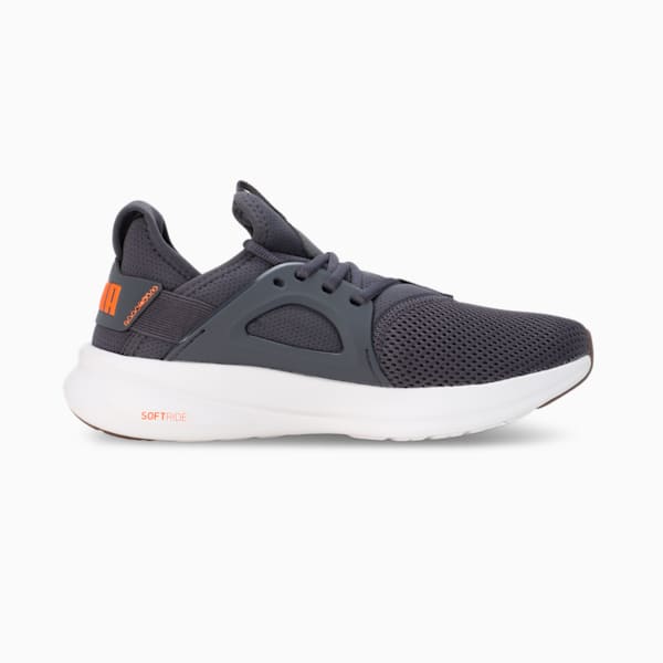 Softride Enzo Evo Running Shoes, Galactic Gray-Rickie Orange-Gum, extralarge-IND