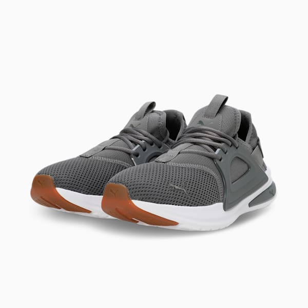 Softride Enzo Evo Running Shoes, Cool Dark Gray-Myrtle-Gum-PUMA White, extralarge-IND