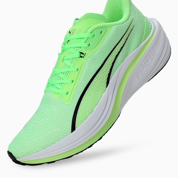 Darter Pro Res Running Shoes, Fizzy Apple-PUMA Black, extralarge-IND