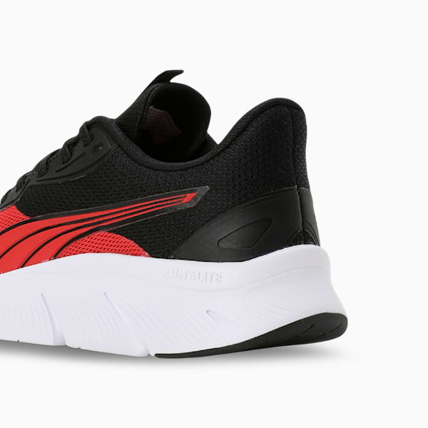 Flex Focus Lite Modern Res Running Shoes, For All Time Red-PUMA Black, extralarge-IND