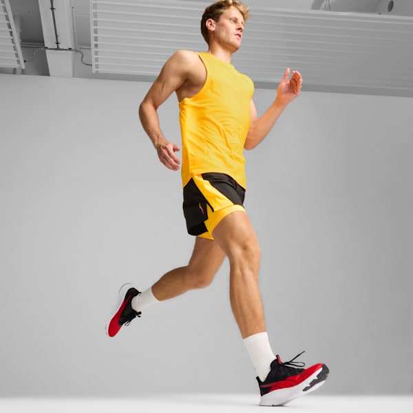 Flex Focus Lite Modern Res Running Shoes, For All Time Red-PUMA Black, extralarge-IND