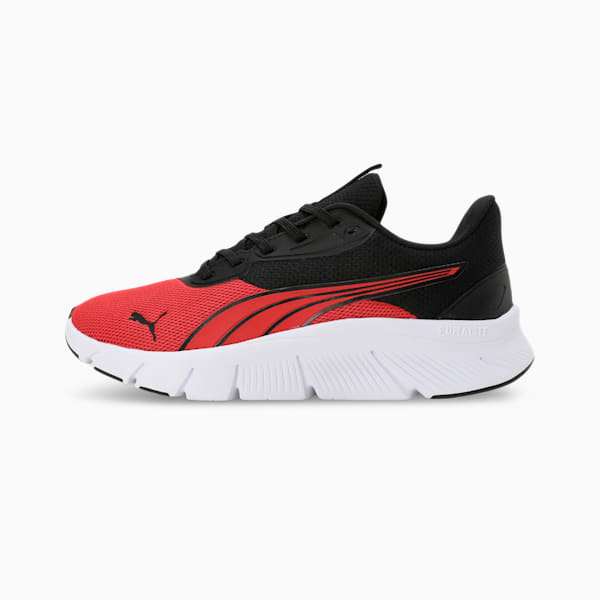 Flex Focus Lite Modern Res Running Shoes, For All Time Red-PUMA Black, extralarge-IND