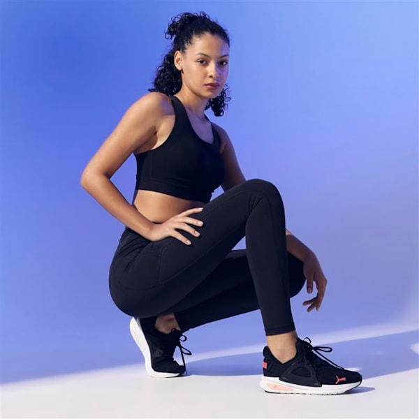 Softride Enzo Evo Women's Lightweight Running Shoes, PUMA Black-Fire Orchid-PUMA White, extralarge-IND