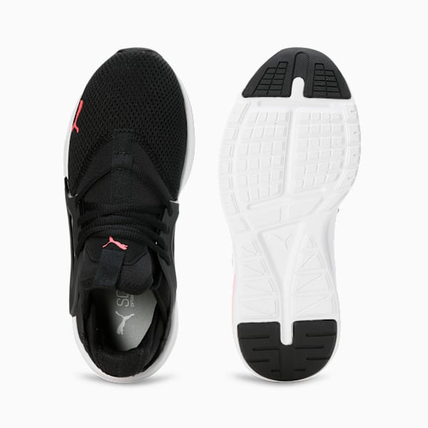 Softride Enzo Evo Women's Lightweight Running Shoes, PUMA Black-Fire Orchid-PUMA White, extralarge-IND