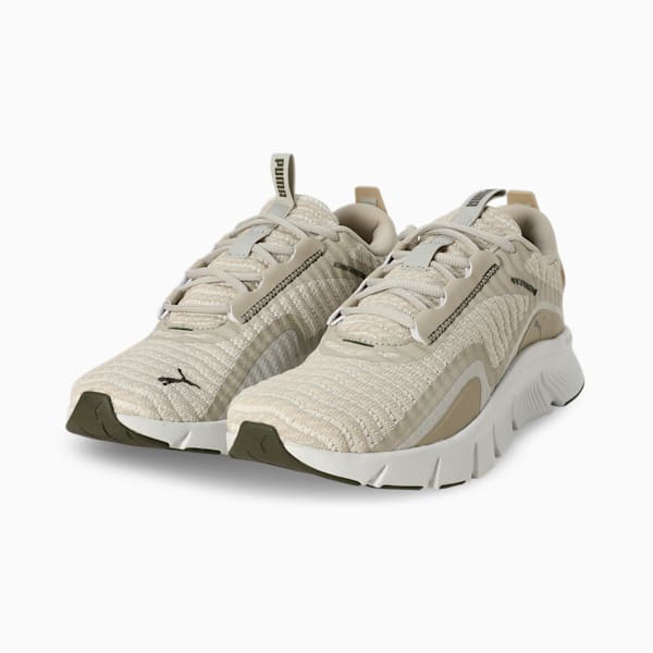 FlexFocus Lite Better Running Shoes, Desert Dust-Dark Olive, extralarge-IND