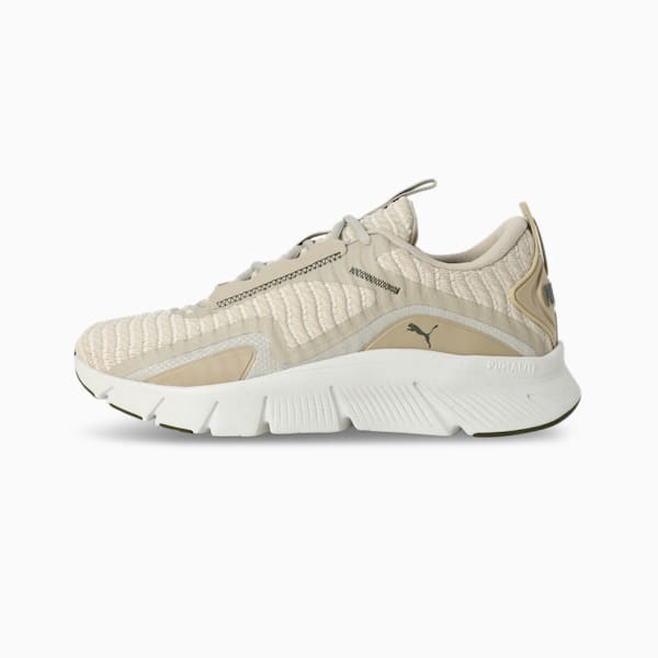 FlexFocus Lite Better Running Shoes, Desert Dust-Dark Olive, extralarge-IND