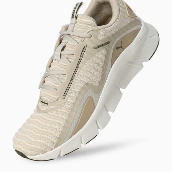 FlexFocus Lite Better Running Shoes, Desert Dust-Dark Olive, extralarge-IND
