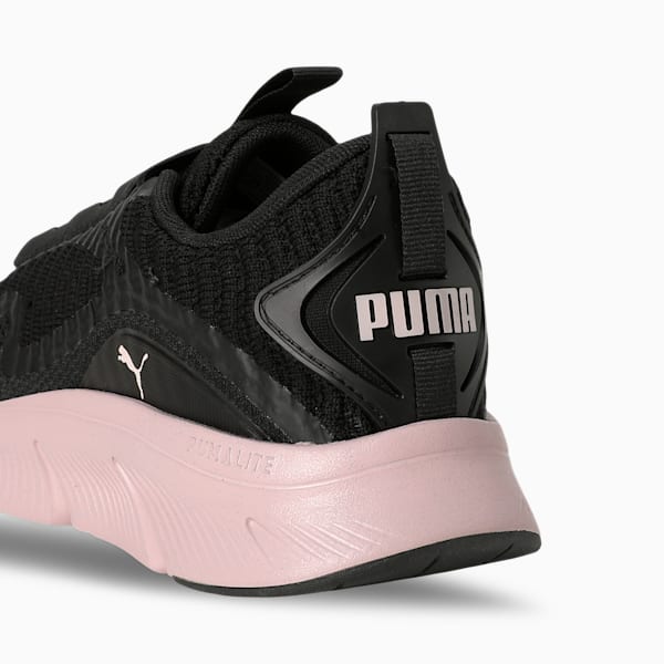FlexFocus Lite Better Women's Performance Running Shoes, PUMA Black-Mauve Mist, extralarge-IND