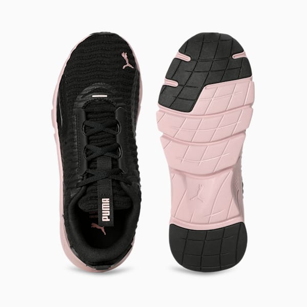 FlexFocus Lite Better Women's Performance Running Shoes, PUMA Black-Mauve Mist, extralarge-IND