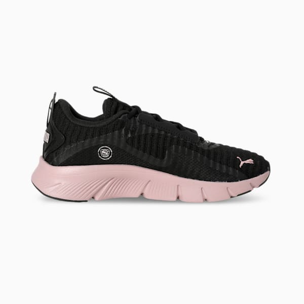 FlexFocus Lite Better Women's Performance Running Shoes, PUMA Black-Mauve Mist, extralarge-IND