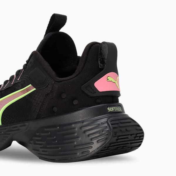 Softride Sway Res Women's Running Shoes, PUMA Black-Mauved Out-Fizzy Apple, extralarge-IND