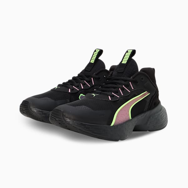 Softride Sway Women's Running Shoes, PUMA Black-Mauved Out-Fizzy Apple, extralarge-IND
