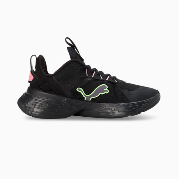 Softride Sway Res Women's Running Shoes, PUMA Black-Mauved Out-Fizzy Apple, extralarge-IND
