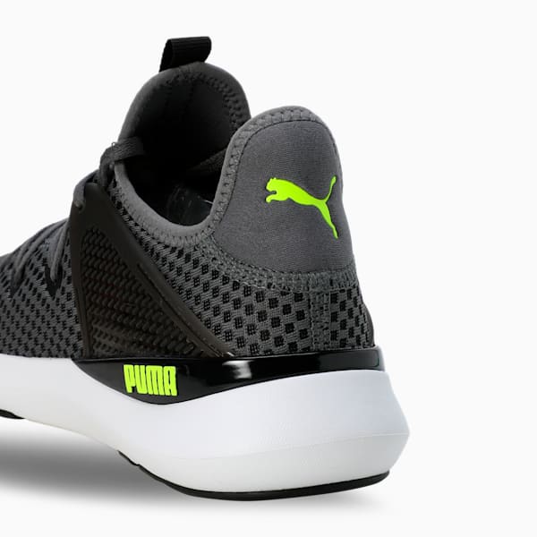 Pure XT Fresh Men's Training Shoes, CASTLEROCK-Puma Black-Lime Squeeze, extralarge-IND