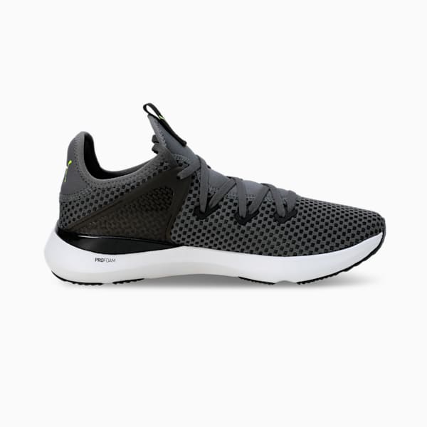 Pure XT Fresh Men's Training Shoes, CASTLEROCK-Puma Black-Lime Squeeze, extralarge-IND