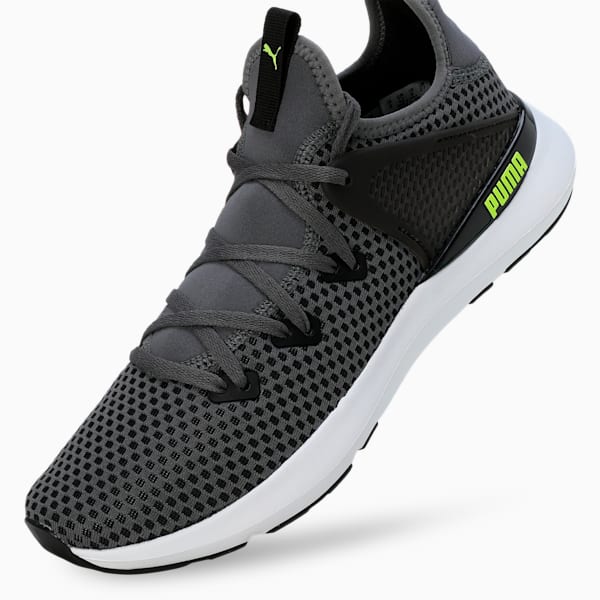 Pure XT Fresh Men's Training Shoes, CASTLEROCK-Puma Black-Lime Squeeze, extralarge-IND