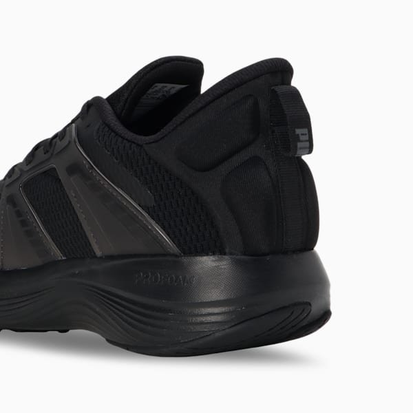 Scend Progressive Running Shoes, PUMA Black-Flat Dark Gray, extralarge-IND
