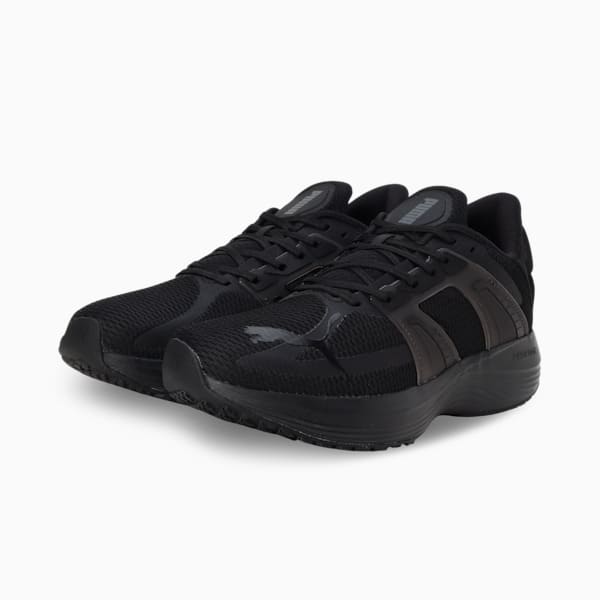 Scend Progressive Running Shoes, PUMA Black-Flat Dark Gray, extralarge-IND