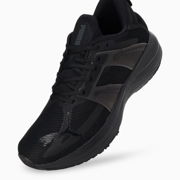 Scend Progressive Res Running Shoes, PUMA Black-Flat Dark Gray, extralarge-IND