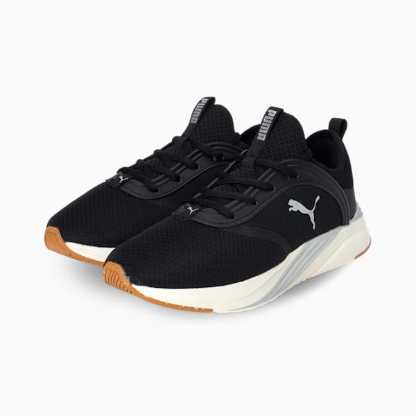 Softride Ruby Better Women's Running Shoes, PUMA Black-Warm White-PUMA Silver, extralarge-IND