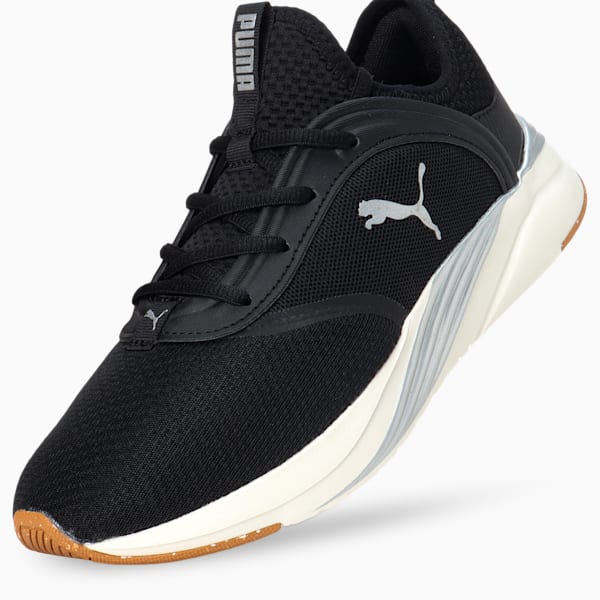 Softride Ruby Better Women's Running Shoes, PUMA Black-Warm White-PUMA Silver, extralarge-IND