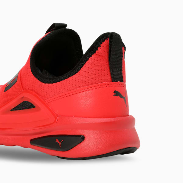 Kids Softride Enzo Evo Slip-On Shoes, For All Time Red-PUMA Black, extralarge-IND