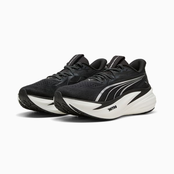 MagMax NITRO™ 2 Men's Road Running Shoes, PUMA Black-PUMA White, extralarge