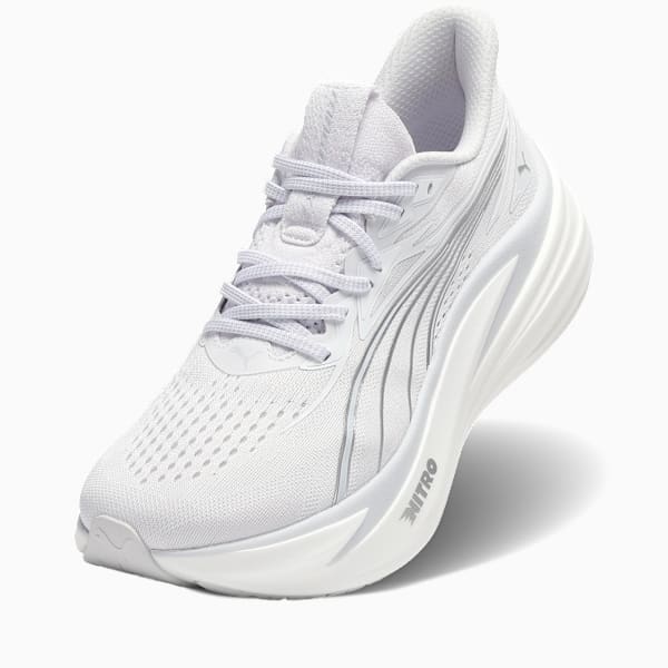 MagMax NITRO™ 2 Men's Road Running Shoes, PUMA White-Silver Mist, extralarge