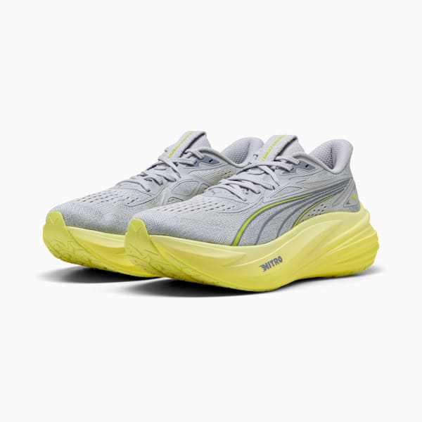 MagMax NITRO™ 2 Men's Road Running Shoes, Vibrant Silver-Lux Lime, extralarge