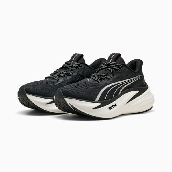 MagMax NITRO™ 2 Women's Road Running Shoes, PUMA Black-PUMA White, extralarge