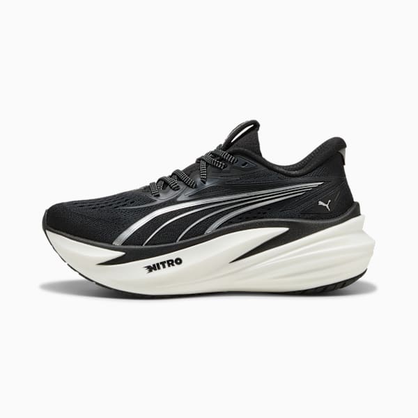 MagMax NITRO™ 2 Women's Road Running Shoes, PUMA Black-PUMA White, extralarge