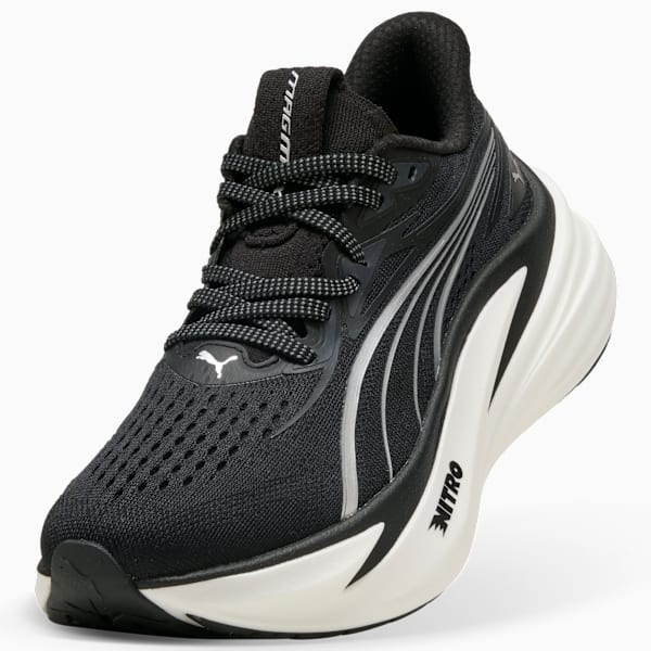 MagMax NITRO™ 2 Women's Road Running Shoes, PUMA Black-PUMA White, extralarge