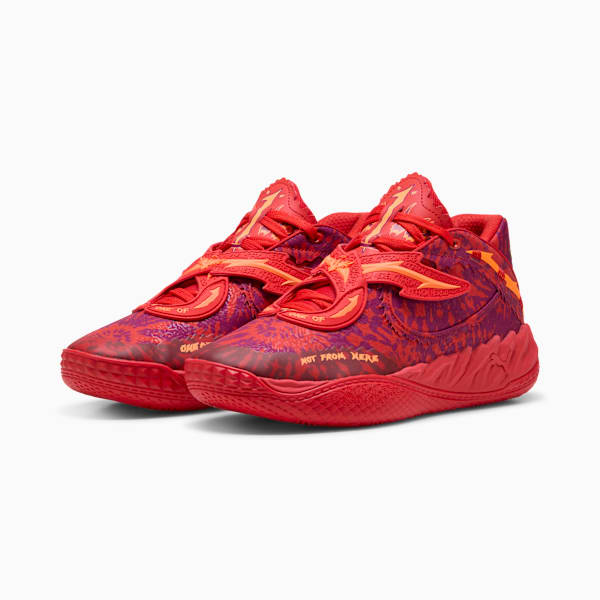 MB.05 Crowd Surf, PUMA Red-Magenta Gleam-Fluro Orange Pes, extralarge