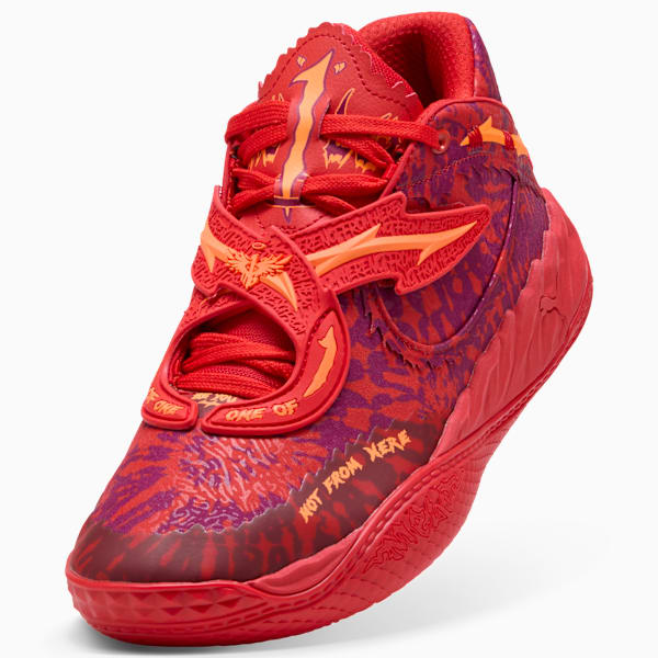 MB.05 Crowd Surf, PUMA Red-Magenta Gleam-Fluro Orange Pes, extralarge