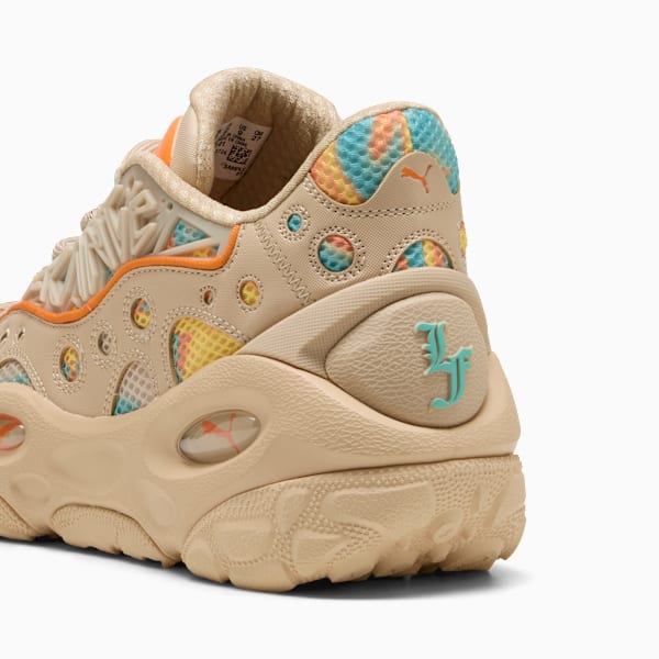 La Francé RNR Sneakers Unisex, Light Sand-Orange Glo-Aquatic, extralarge