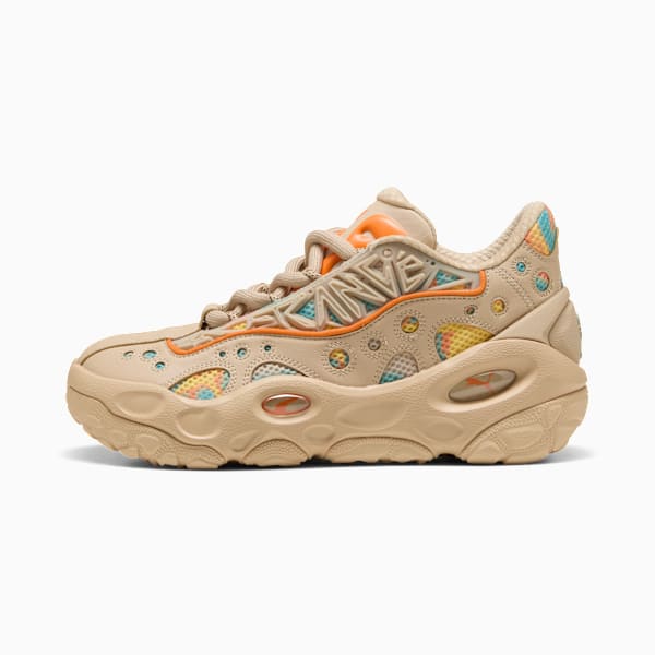 La Francé RNR Sneakers Unisex, Light Sand-Orange Glo-Aquatic, extralarge