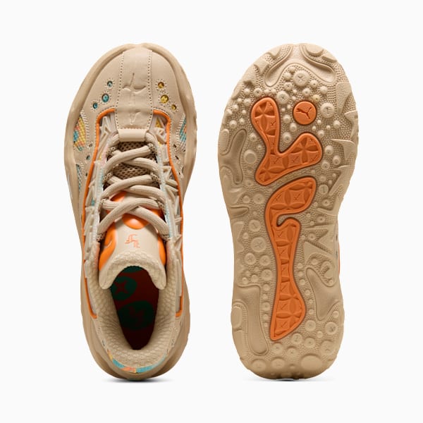 La Francé RNR Sneakers Unisex, Light Sand-Orange Glo-Aquatic, extralarge