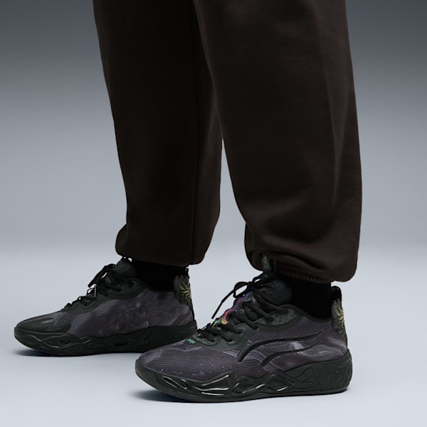 MB.04 Lo Team Unisex, PUMA Black-Dark Amethyst, extralarge