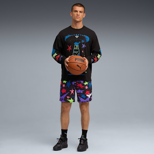 MB.04 Lo Team Unisexe, PUMA Black-Dark Amethyst, extralarge
