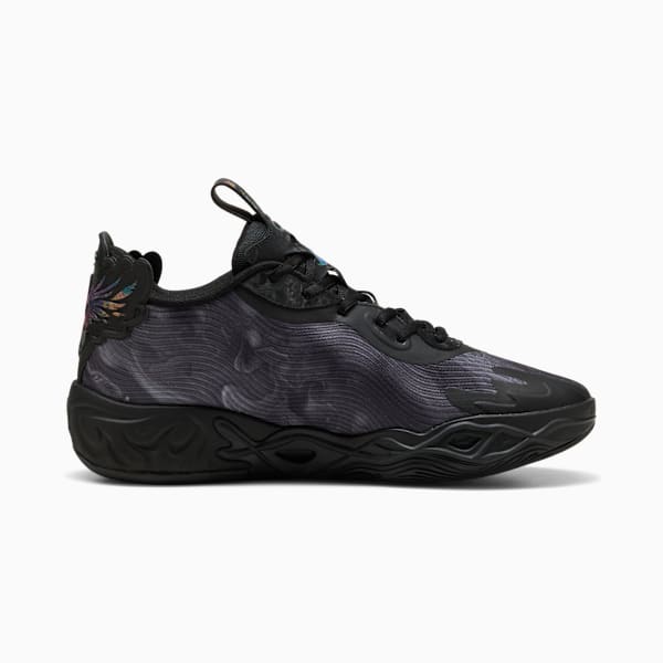 MB.04 Lo Team Unisex, PUMA Black-Dark Amethyst, extralarge