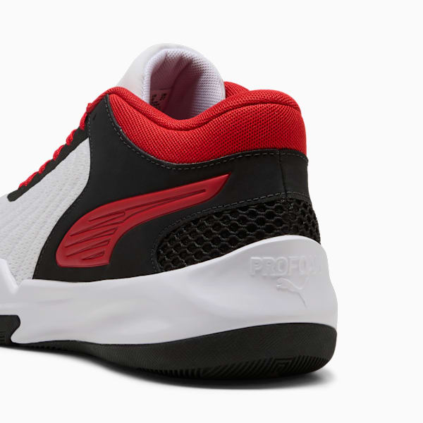 Court Pro 2 Basketball Shoes Unisex, PUMA Black-For All Time Red-PUMA White, extralarge-GBR