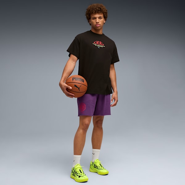 Scoot Zeros II Basketball Shoes Unisex, Yellow Alert-PUMA Black, extralarge