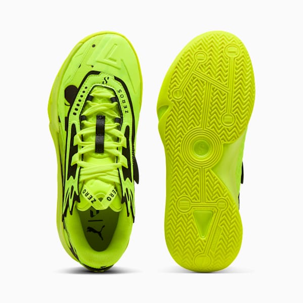 Scoot Zeros II Basketball Shoes Unisex, Yellow Alert-PUMA Black, extralarge
