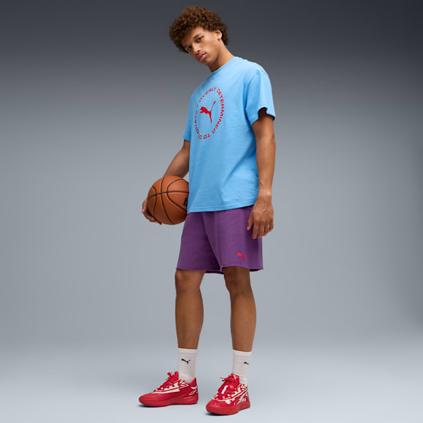 Scoot Zeros II Basketball Shoes Unisex, For All Time Red-PUMA White, extralarge-GBR