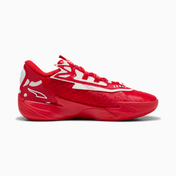 Scoot Zeros II Basketball Shoes Unisex, For All Time Red-PUMA White, extralarge-GBR